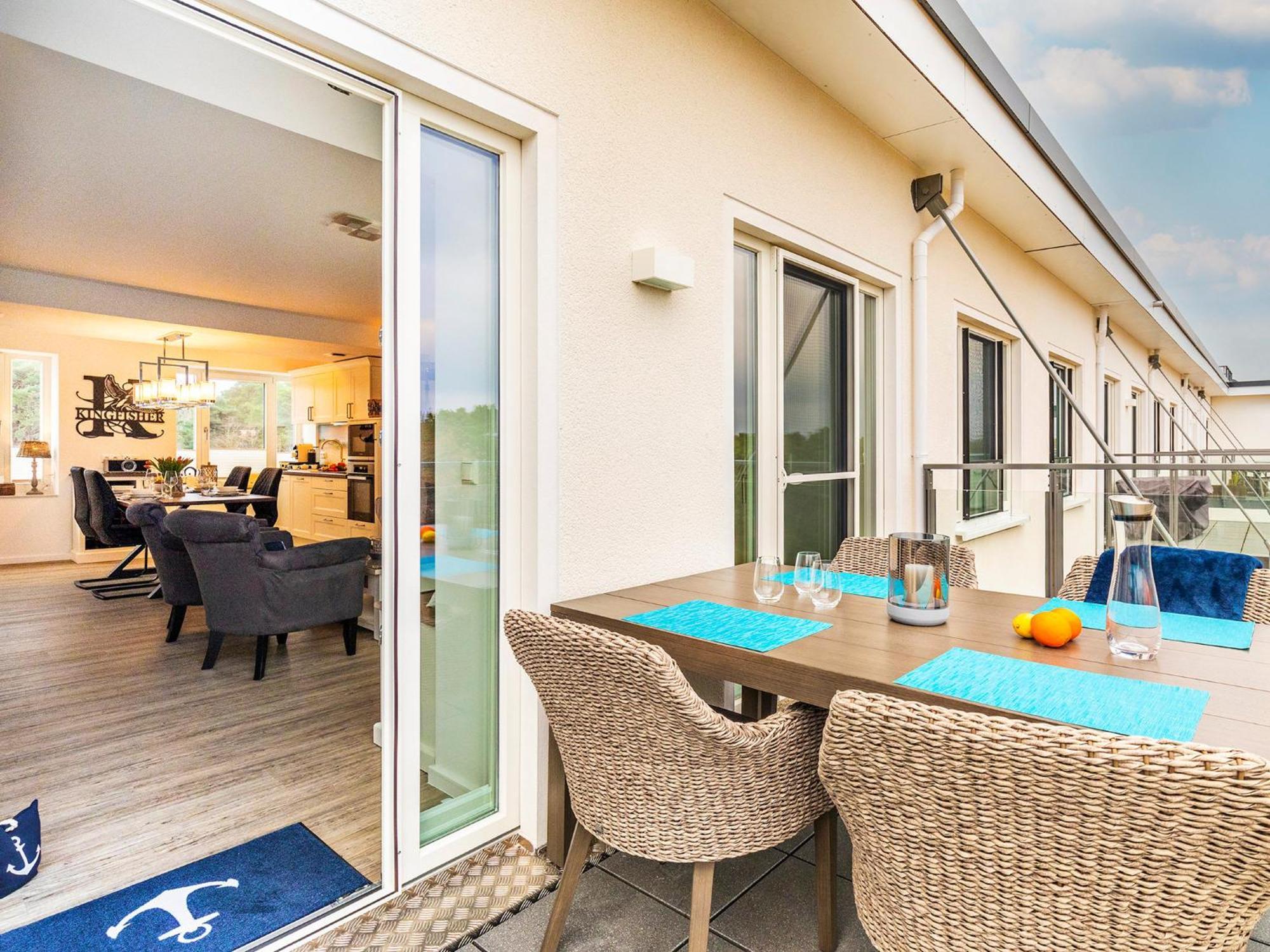 Fewo Prora - Kingfisher Dachterrasse Бінц Екстер'єр фото